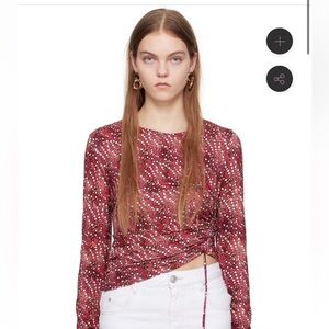 Isabel marant jazzy top. Worn once.
